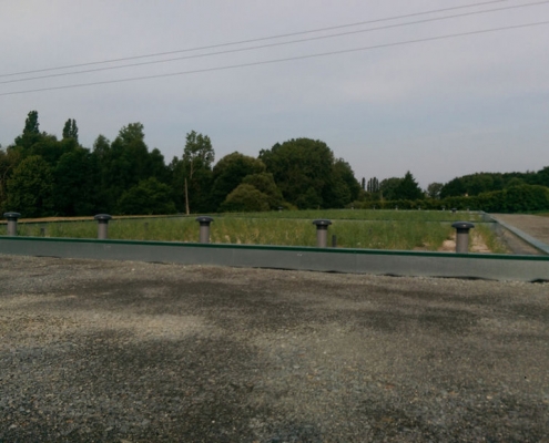 Station épuration filtres plantés dans la commune de SURFONDS