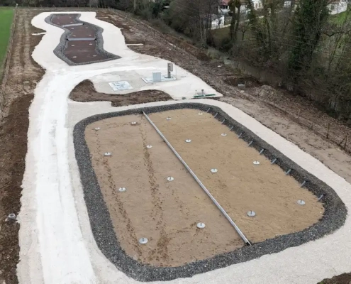 ERSE - Station épuration de type naturelle sur la commune de Amillis