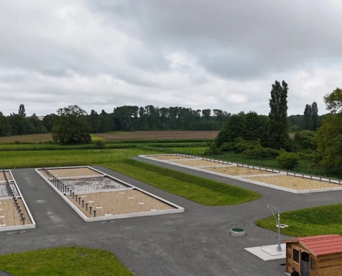 ERSE - Station épuration de type naturelle sur la commune de Champigny sur Veude