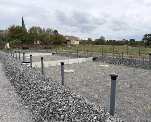 ERSE - Station épuration de type naturelle sur la commune de Chassignolles
