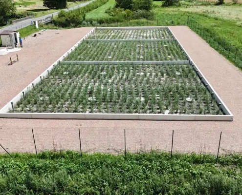 ERSE - Station épuration de type naturelle sur la commune de Préval