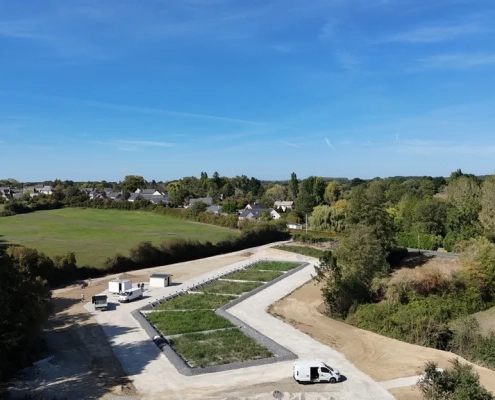 ERSE - Station épuration de type naturelle sur la commune de Sceaux-d'Anjou